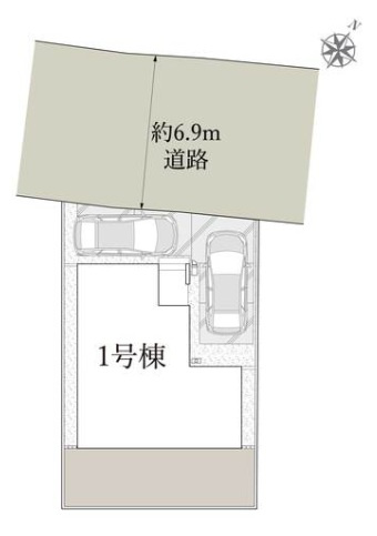 船橋市高野台４丁目０１期の区画図