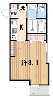 【間取り】 | ＲＩＳ参番館 | 間取りです。