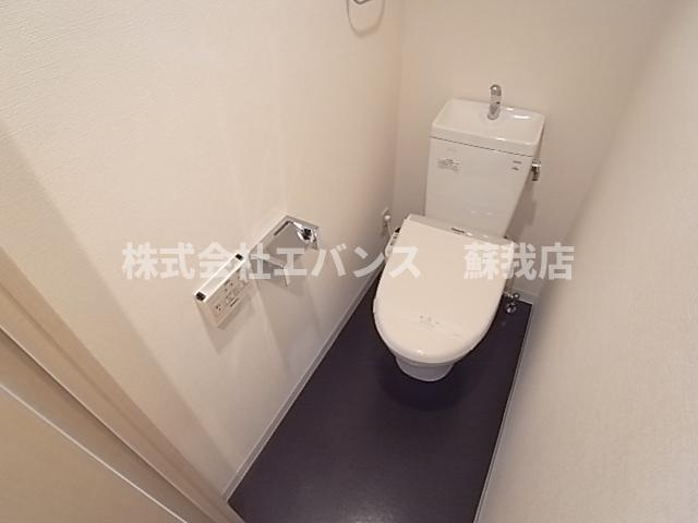 【トイレ】 | スカール千葉みなと | トイレです