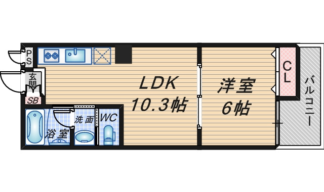 第５八雲マンションの間取り