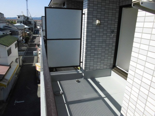 第５八雲マンションのバルコニー