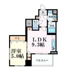 クルーヴェルチュ扇町公園