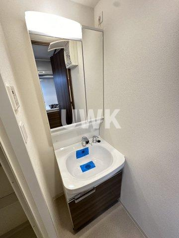 名古屋市中村区若宮町４丁目の賃貸マンションの洗面所