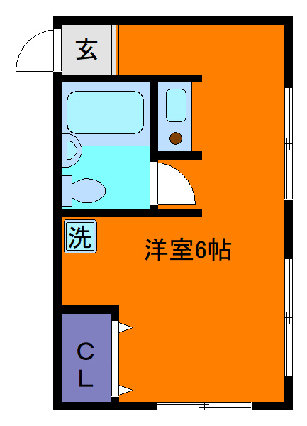 第二篠原荘の間取り
