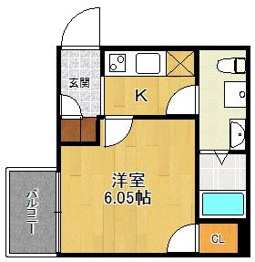 マチズココ甲子園の間取り
