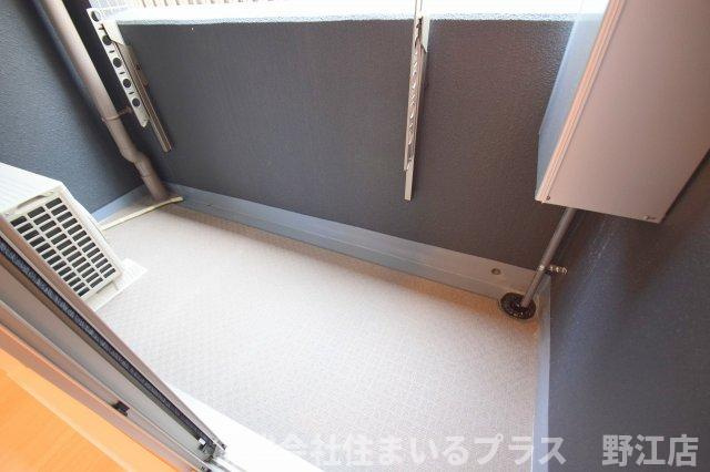 カーサ・クラティーバのバルコニー