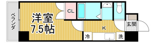 カルミア甲子園の間取り