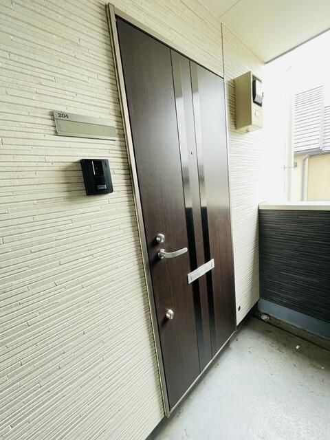 ベルフラッツ元住吉の玄関