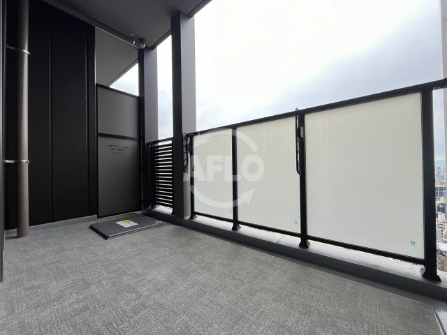 シエリアタワー大阪福島　上福島小学校区のバルコニー|シエリアタワー大阪福島　バルコニー