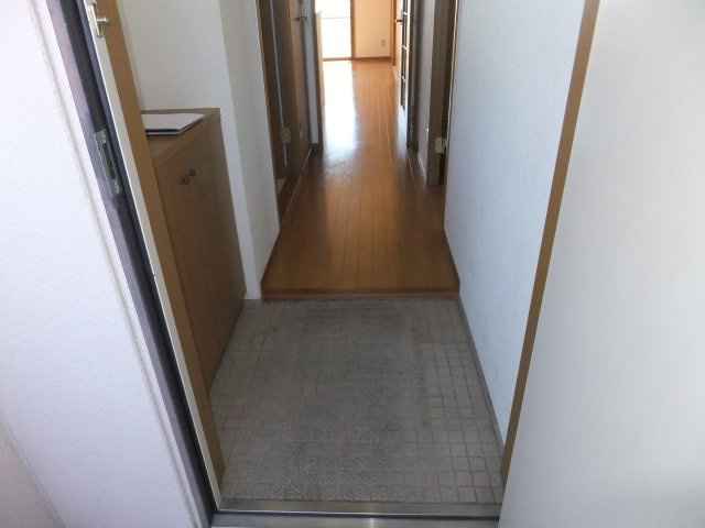 グリーンマンションの玄関