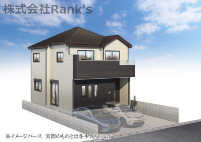 神戸市西区玉津町高津橋の外観パース