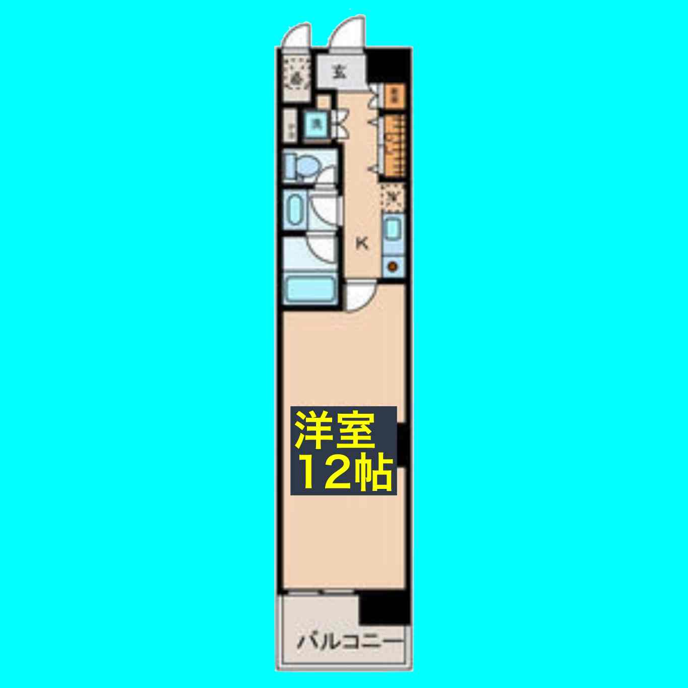 CASA+α名駅南の間取り