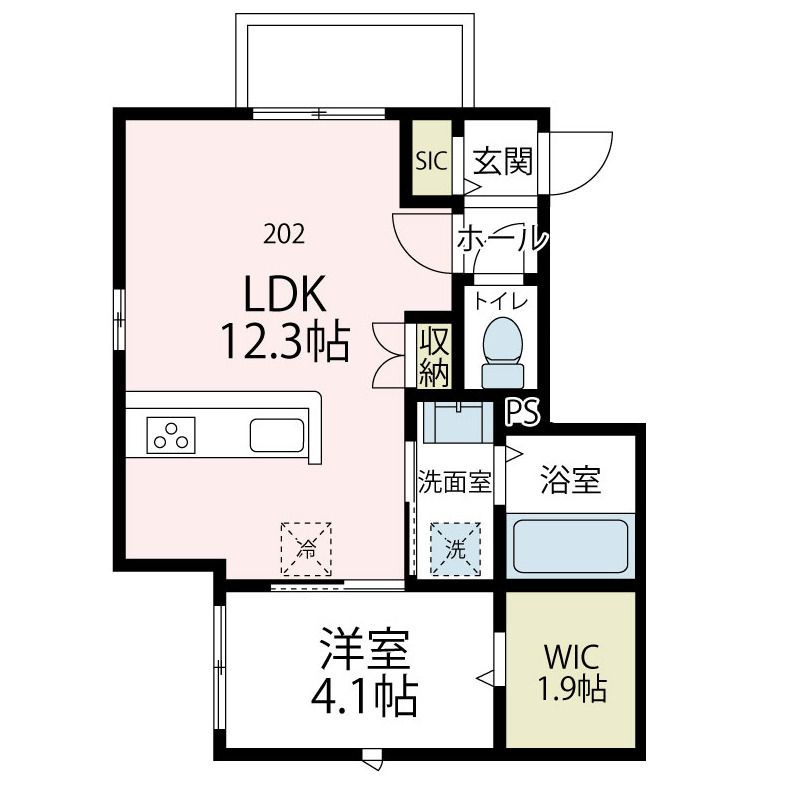 ストリーム鴨居の間取り