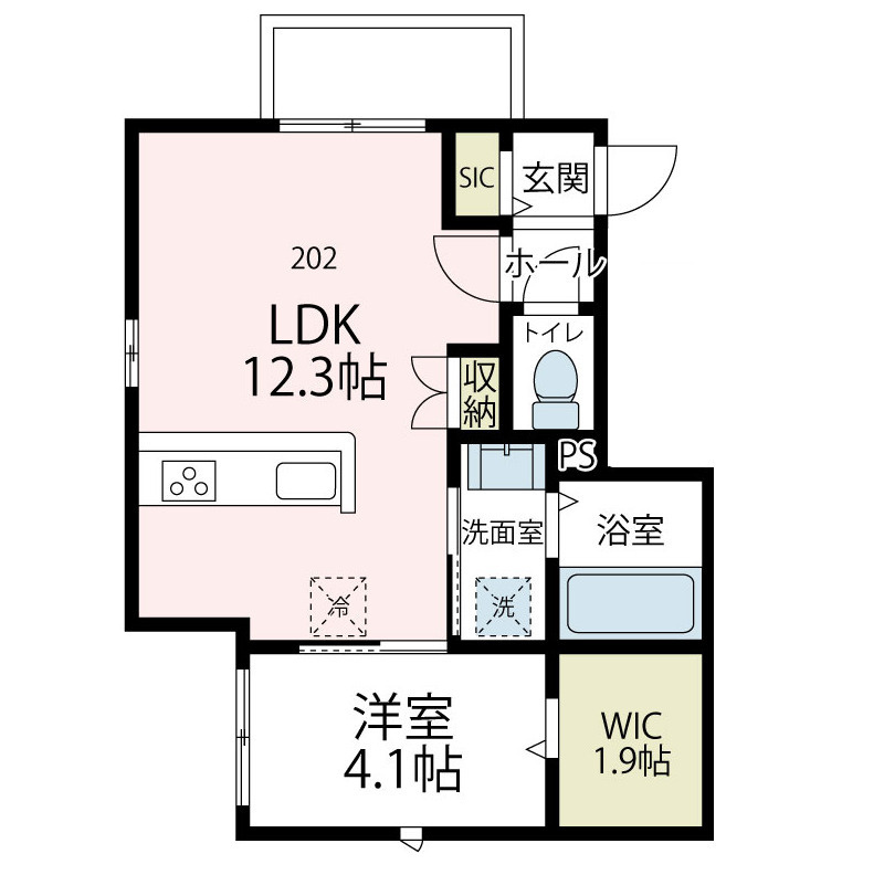 ストリーム鴨居の間取り