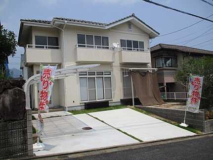廿日市宮園上5丁目の前面道路含む現地写真