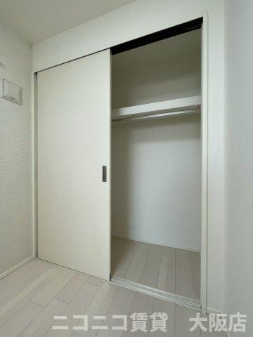 大阪市北区長柄中３丁目のアパートの収納