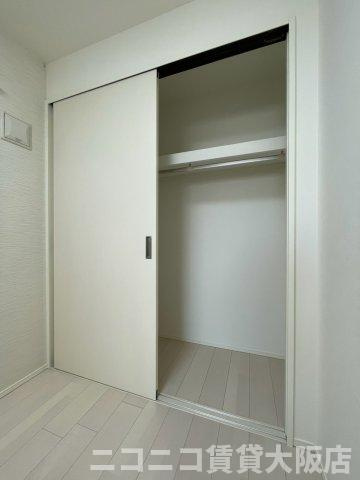 大阪市北区長柄中３丁目のアパートの収納