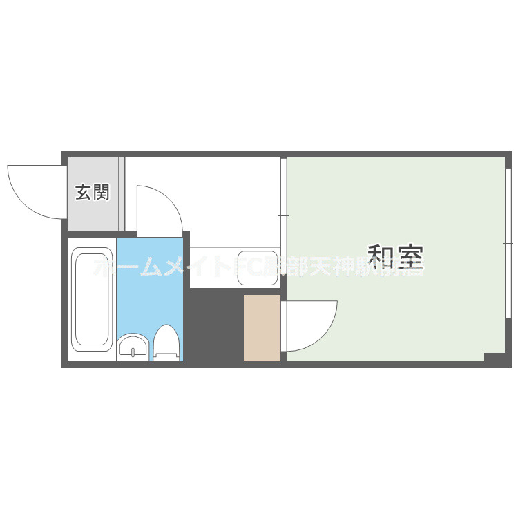 ストロング第3新大阪の間取り