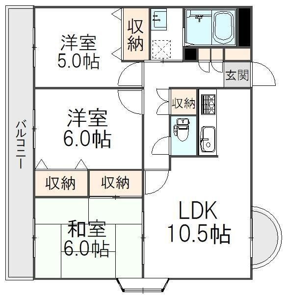 パークヒルズ西台の間取り