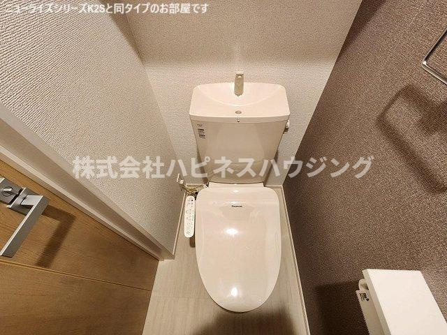 ジェルメ柏Ｂ棟のトイレ