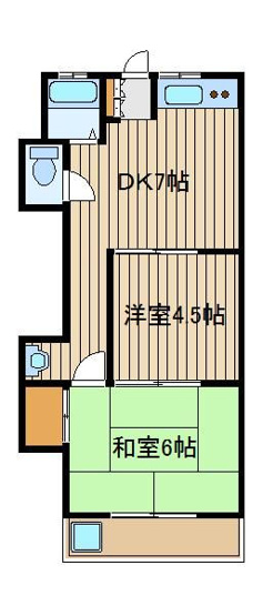 【間取り】 | ドリームハイツⅡ