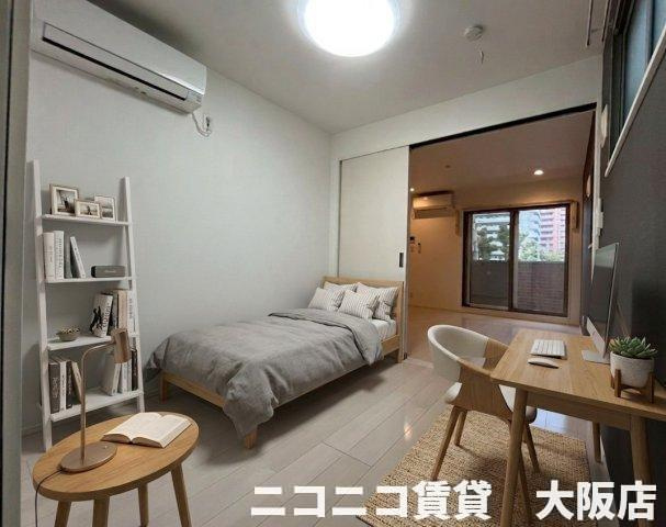 大阪市港区八幡屋３丁目のアパートの内装|CG画像です。家具家電付きではありません