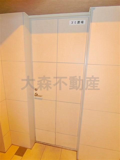 パティーナ大森のその他共用部分|曜日時間関係なくゴミ捨て可能な敷地内ゴミ捨て場！