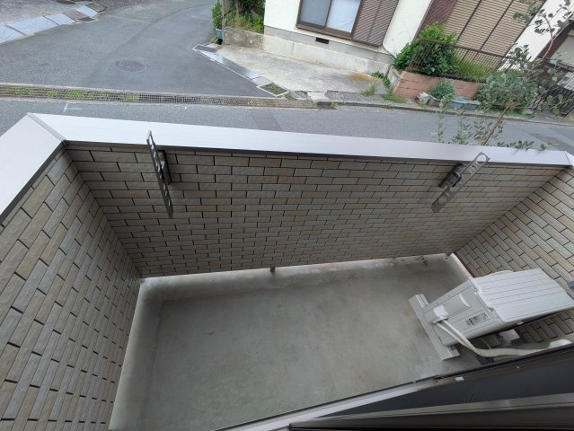 ストリーム鴨居のバルコニー