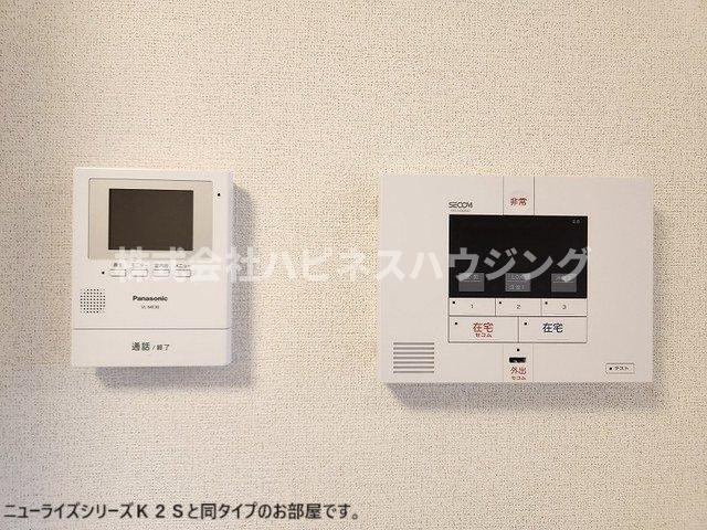 ジェルメ柏Ｄ棟のセキュリティ