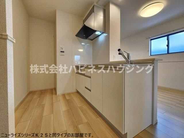 ジェルメ柏Ｄ棟のキッチン