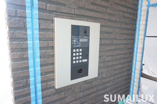 熊本市中央区新大江３丁目のアパートのエントランス