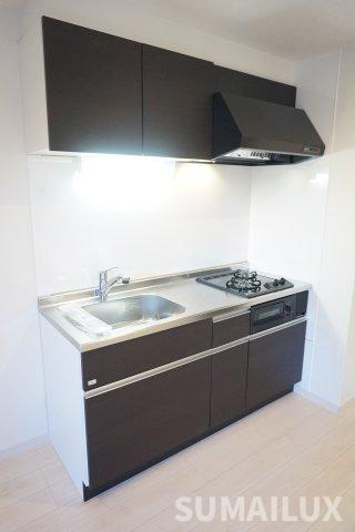 熊本市中央区新大江３丁目のアパートのキッチン