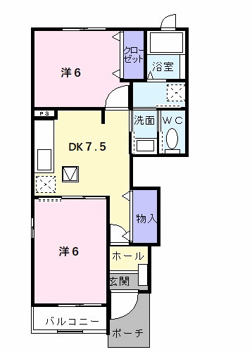 アウローラＢの間取り