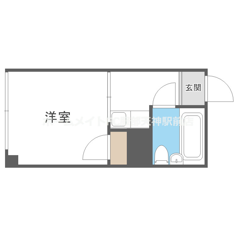 ストロング第3新大阪の間取り