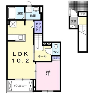 【間取り】 | イー・ケー　ヴィラ | 間取りです。