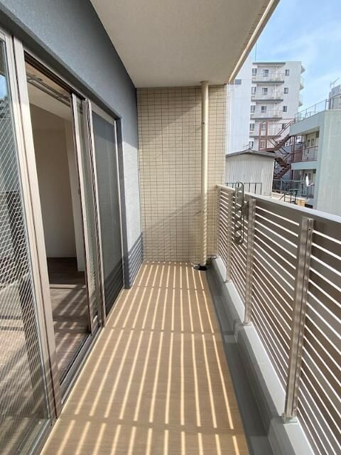 セボーンミナミスナのバルコニー