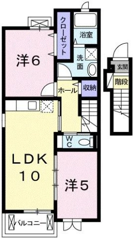 グラディートⅢの間取り