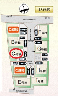 【区画図】 | ハートフルタウン堺美原区阿弥 | 区画図
