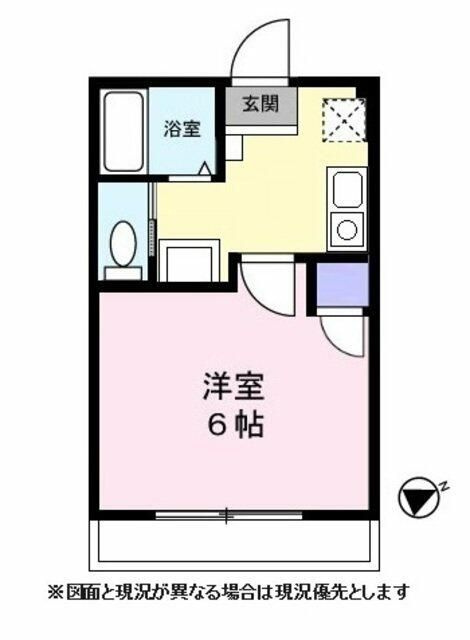 フルリール鶴見の間取り