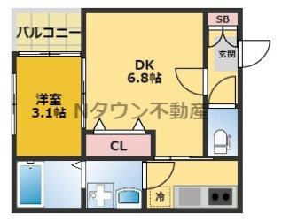 【間取り】 | La Luce中村公園  | 間取りです。