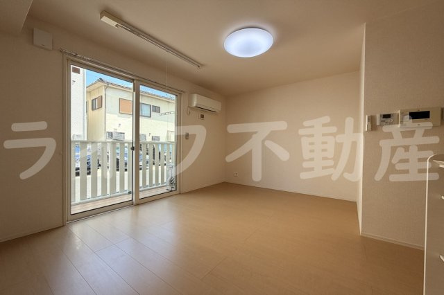 パレット喜里川の居間・リビング|使いやすい居間です