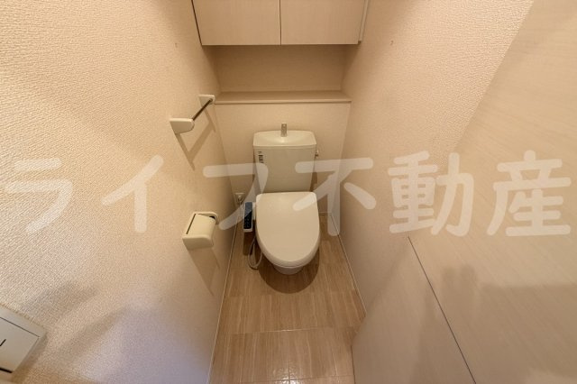 パレット喜里川のトイレ|トイレもきれいです