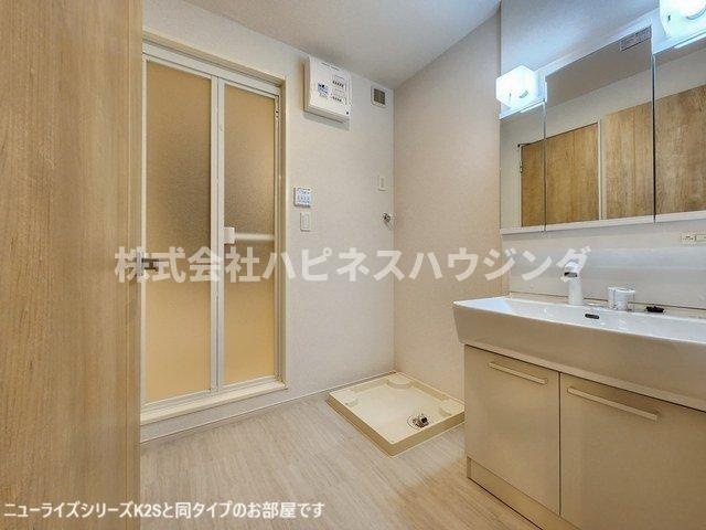 ジェルメ柏Ｂ棟の洗面所