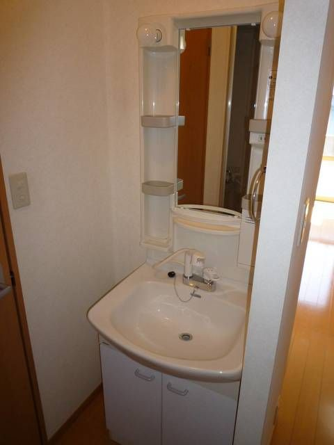 ソレイユ東山の洗面所