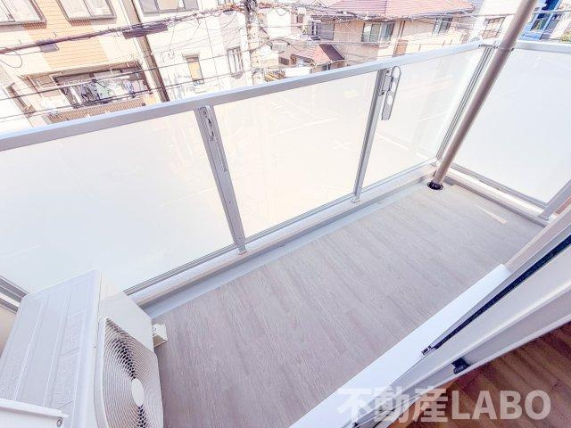 千葉・住吉のバルコニー