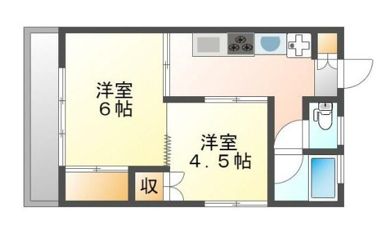 メゾンヴェールの間取り