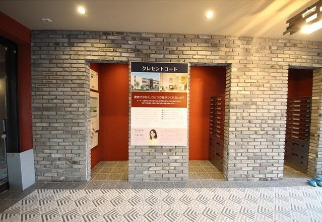 CRESCENTCOURTのエントランス