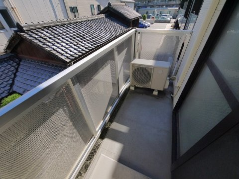 レオパレスプレミエ　エトワールのバルコニー|落ち着いた時間を過ごせるバルコニーです