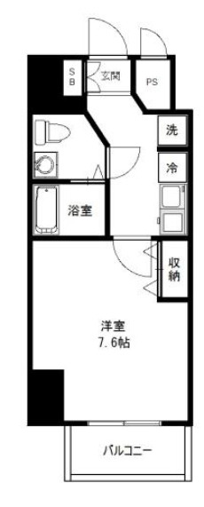 ミモラダ亀戸駅前の間取り