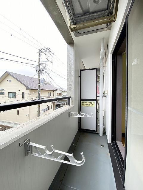 ベルライト能見台のバルコニー